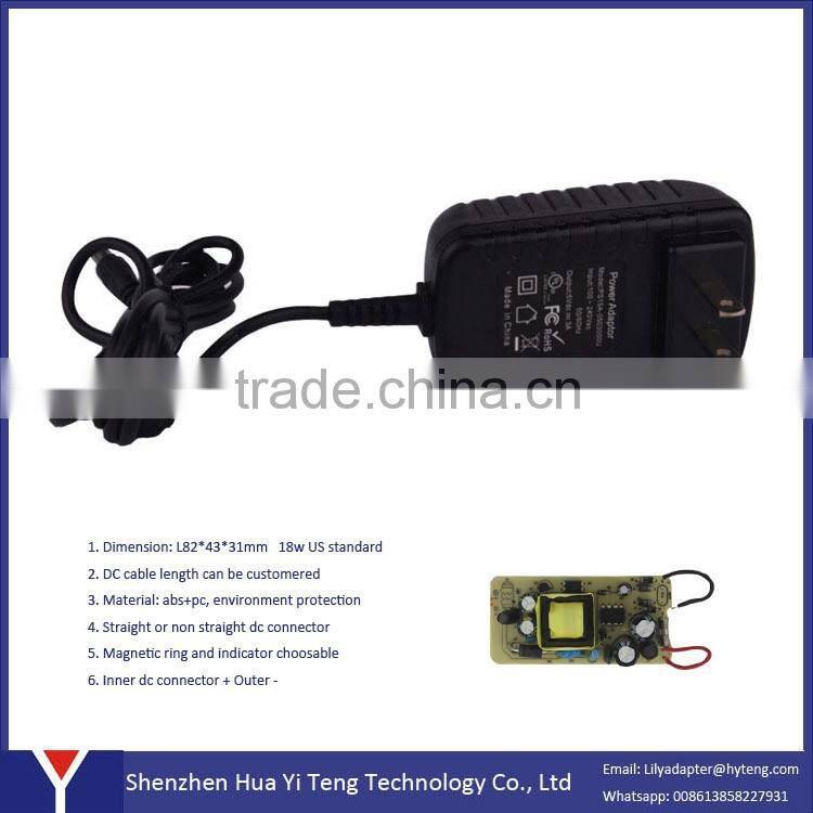 15W 5V AC DC Adapter US plug