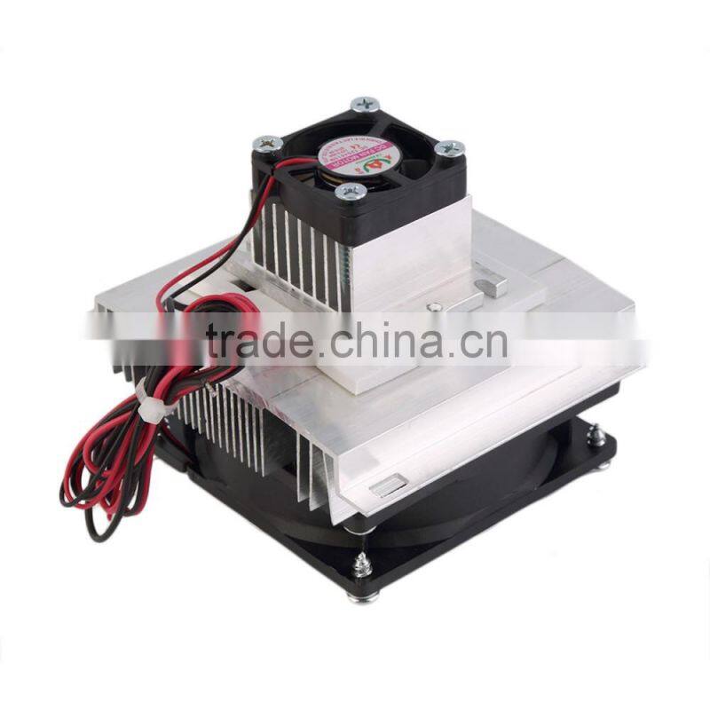 Thermoelectric Peltier Cooler Refrigeration Semiconductor Cooling System Kit Cooler Fan Finished Kit Computer Components