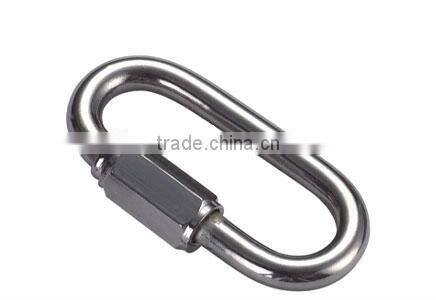 Stainless Steel AISI304 316 Quick Link, Zinc Plated quick link carabiner link