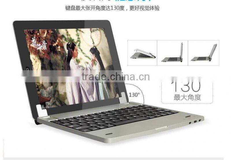 2016 Ultra thin aluminium alloy bluetooth keyboard for iPad 2/3/4 Tablet PC wireless keyboard