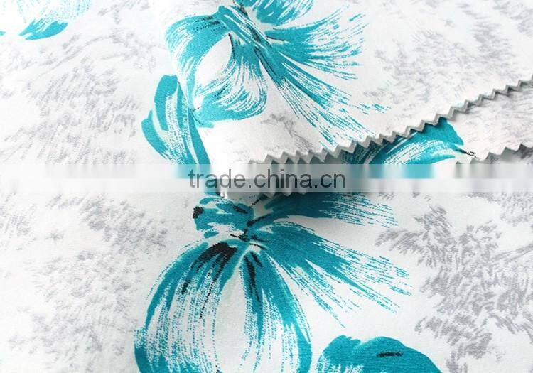 2016 beautiful bowknot designs digital printed fabric 100 cotton