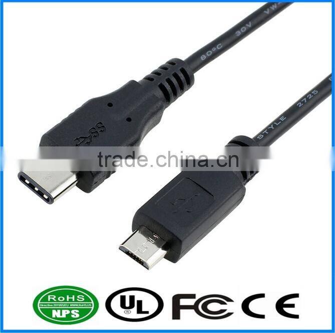 USB3.1 Type C To USB2.0 Micro Cable Highspeed USB Cable