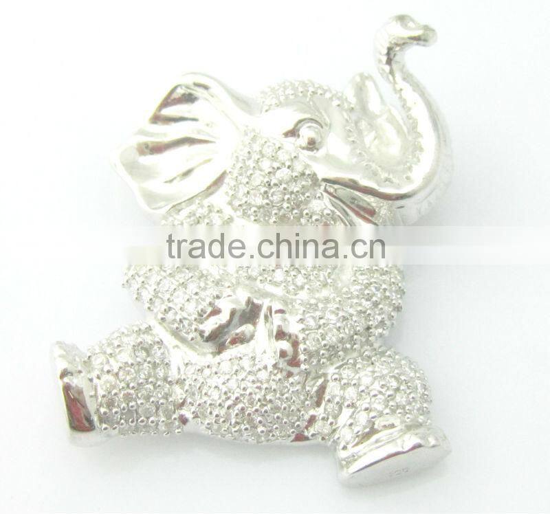 finely processed little owl brooch