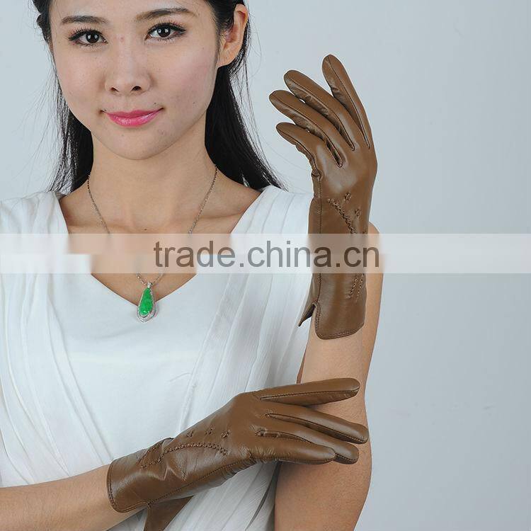 guaranteed 100% genuine leather gloves for ladies casual and dress leather gloves