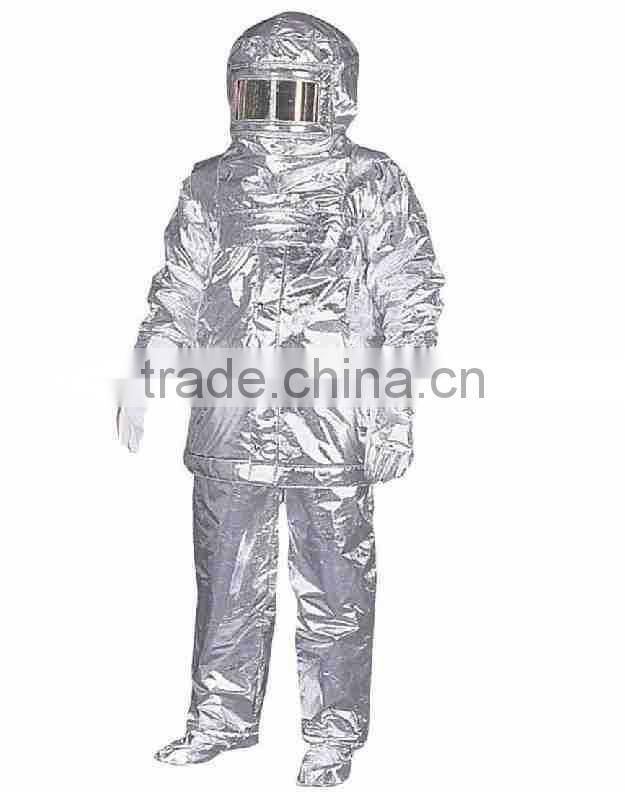 Aluminized Aramid functional fabric for Entry Suit with High Temperature Protection