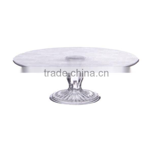Handmade Stemmed Glass Cake Stand