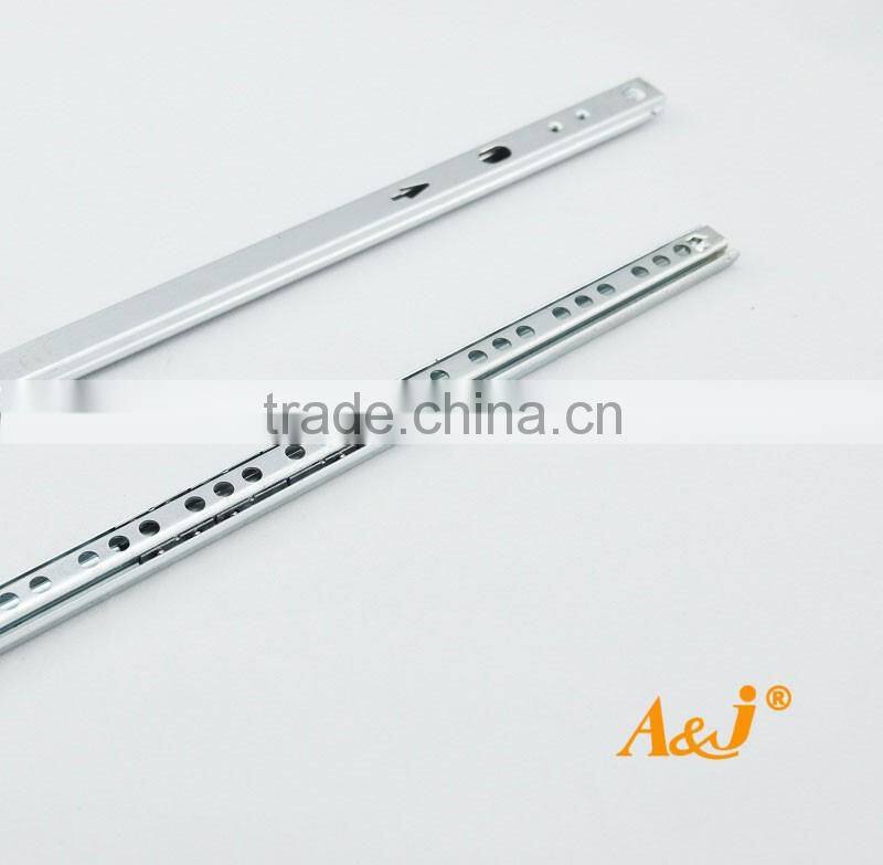 17mm mini ball bearing furniture sliding for light furniture drawer slide