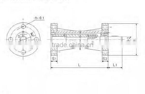 BFV-MD-029 industry underground long-lever butterfly valve price