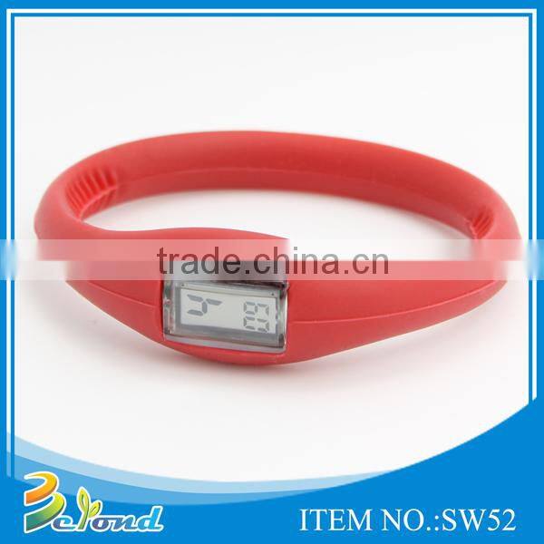 Modelling changeable colorful silicone fancy digital watches
