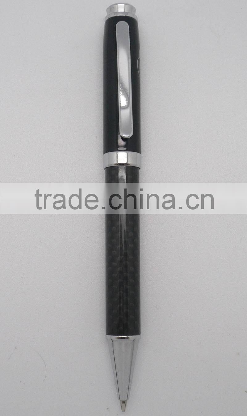 2016 New Fashion Fancy Carbon fiber Free Sample Metal Mechanical Pencil