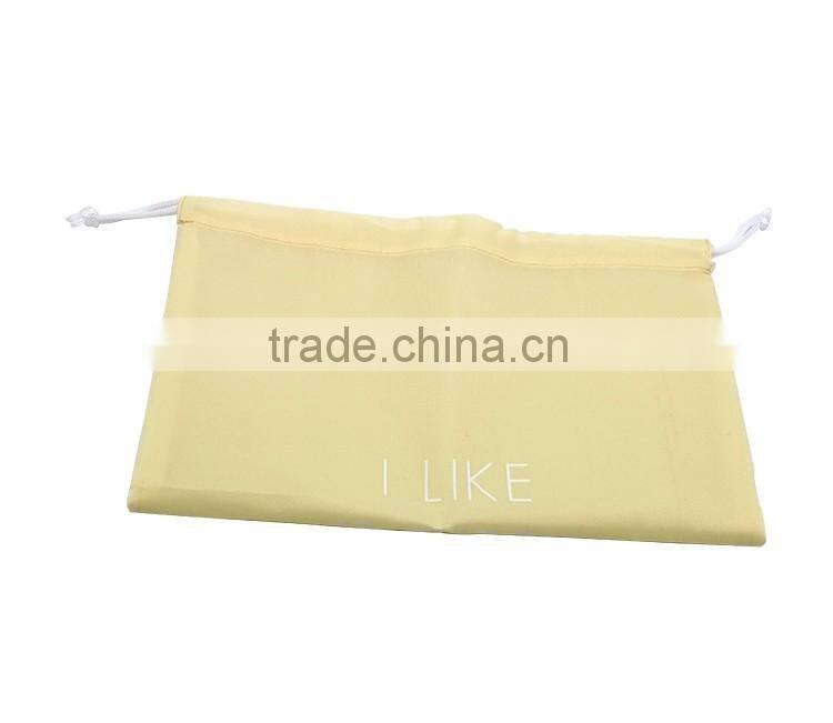 Polyester, nylon, canvas and customized logo printing packaging drawstring bag