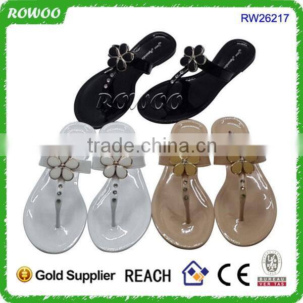 Best saling high neck Crystal candy color slipper sandals for women and girl