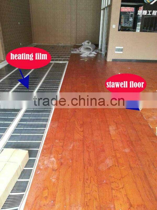 water-proof fire-proof heating wood laminate flooring