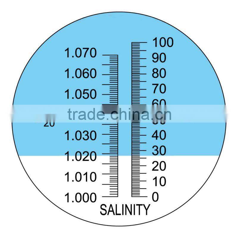 Salinity 0~10% Salt Brine Water Marine Aquarium Refractometer