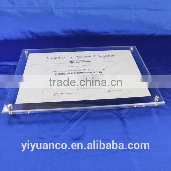 acrylic photo frame/funia photo frame