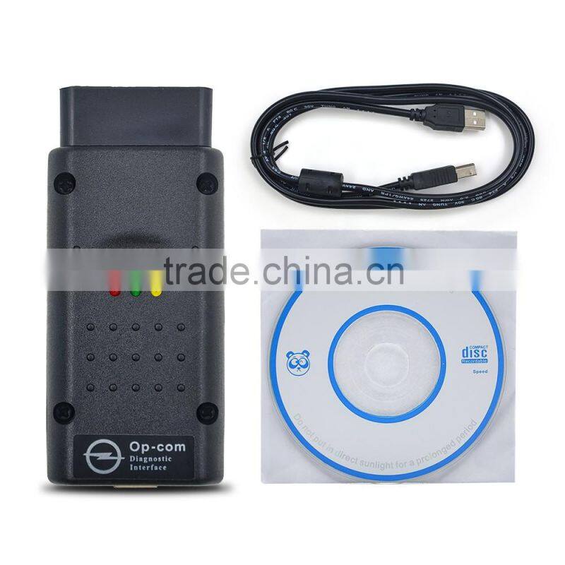 2016 Newly with PIC18F458 chip opcom opel diagnostic interface scanner can obd2 for opel V1.59 op com opel can bus interface