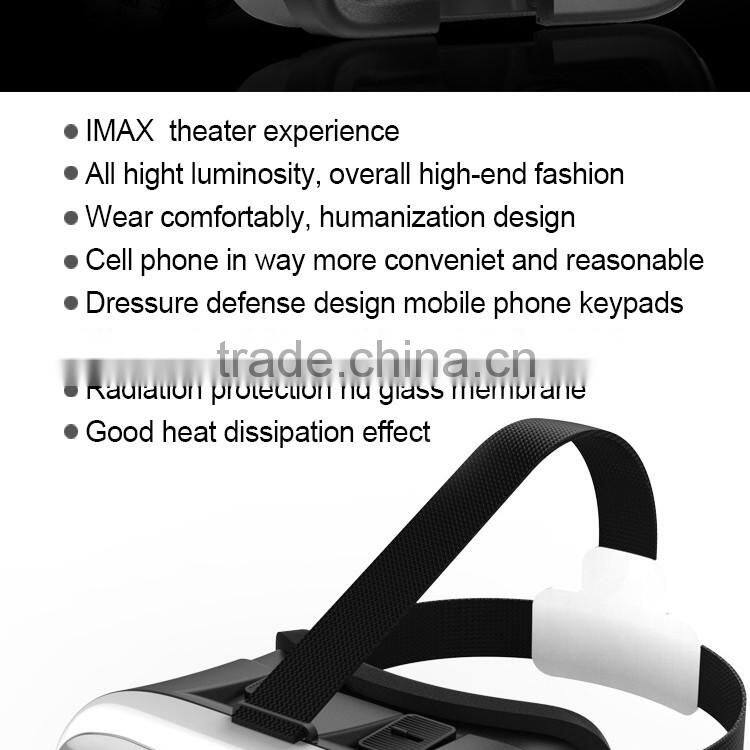Hot selling High Quality Real Virtual Google Cardboard Virtual Reality 3D VR Box Glasses