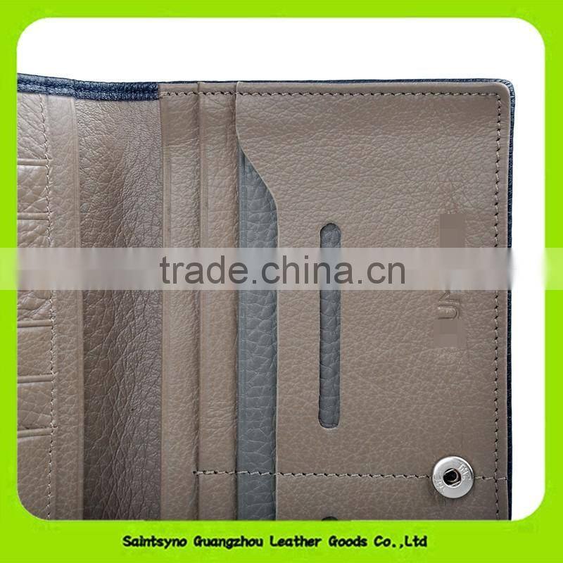 16791 Top 10 wallet brands genuine cowhide leather wallet