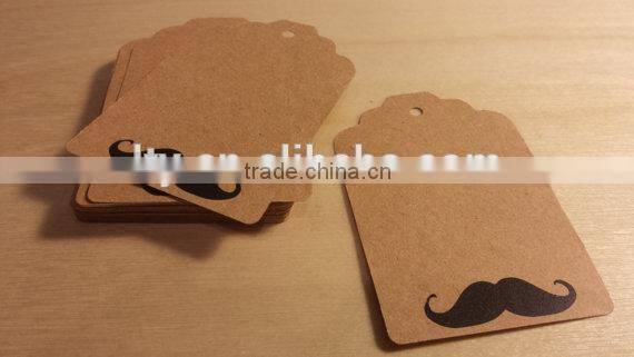 blank white card paper swing tags (M-HT184)