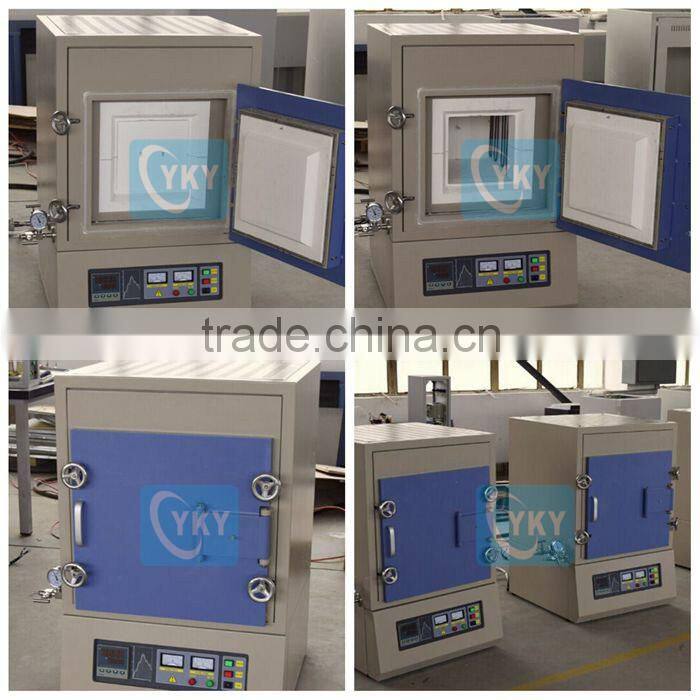 1400 degree sic heating element gas controlled atmosphere furnace
