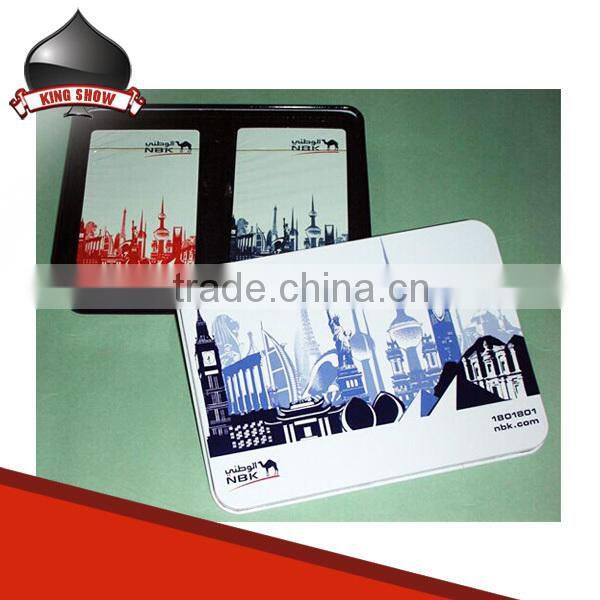 Hign end customized tin box cards with low cost