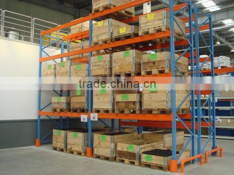 Galvanized durable selective steel sheet pallet racking