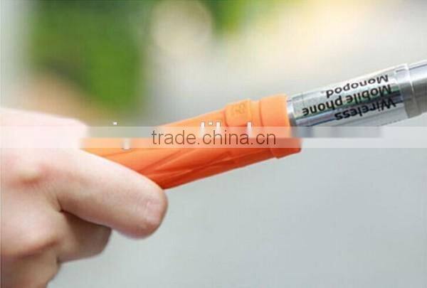 New arrival D09 with mirror monopod selfie stick, monopod with bluetooth shutter button for camera and mobile phone