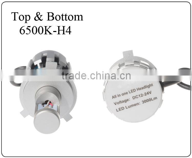 50w CREES LED Car/ Truck Motorcycle HB3 3200lm Headlights with yellow cover