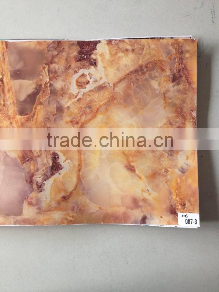 reverse hot stamping foil for transparent PP board