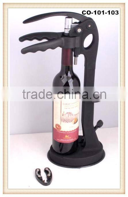 rabbit corkscrew set , standing wine opener corkscrew, factory direct sale, CO-101-103