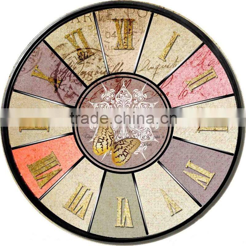 Alibaba hot sale cute paper clock face printing for children