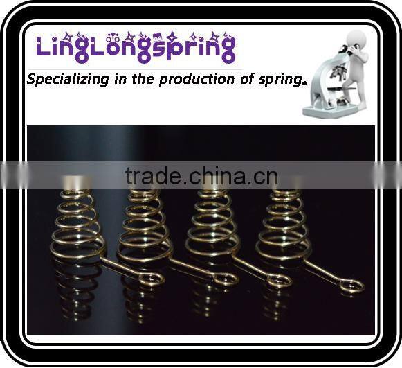 Nickel coated aaa battery spring