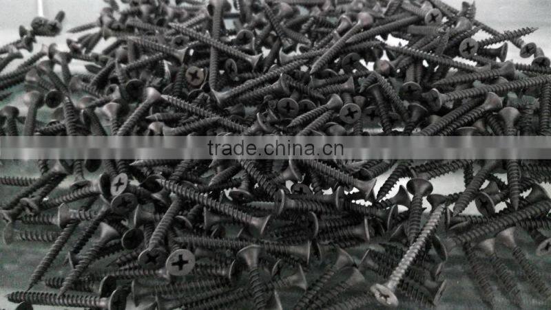 Drywall Screws Bugle Head Phillips Fine Thread Black