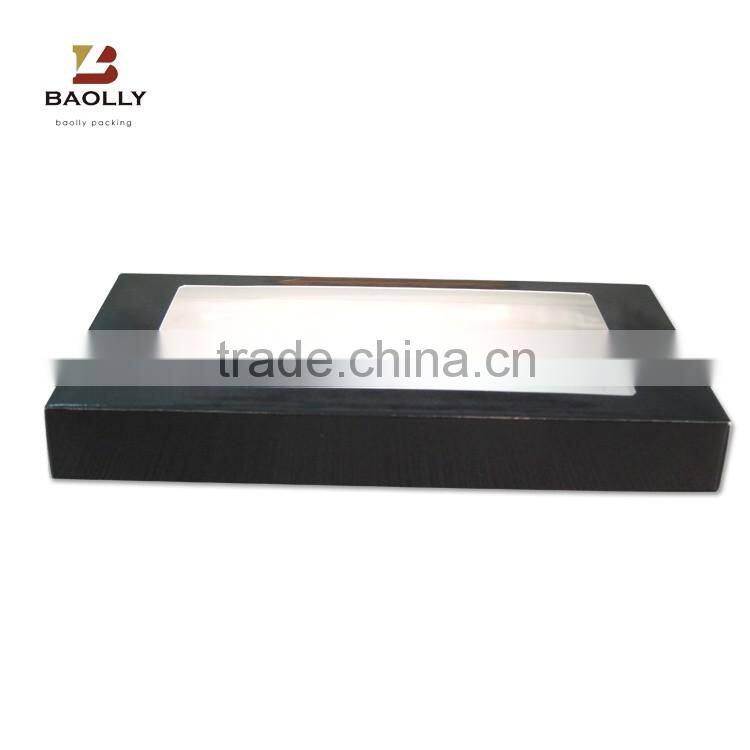 Cardboard paper cell phone case packaging box with glossy lamination