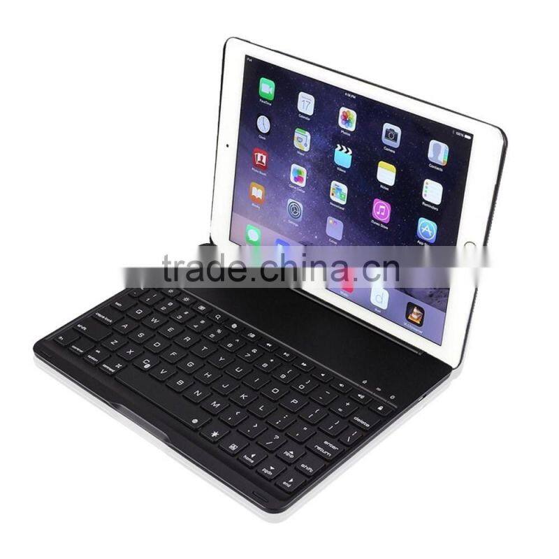 New arrived Bluetooth backlit keyboard premium Case Fori pad air