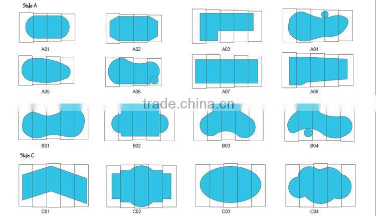 china factory residential pool enclosure