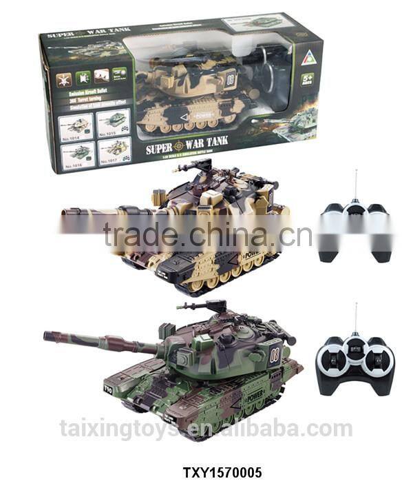New Mini Wireless Radio Control R/C Tank Cars Kids Battery Light Toys