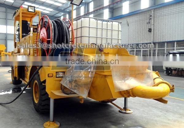 SKC30 tunnel construction concrete spray robot telescope arm shotcrete system