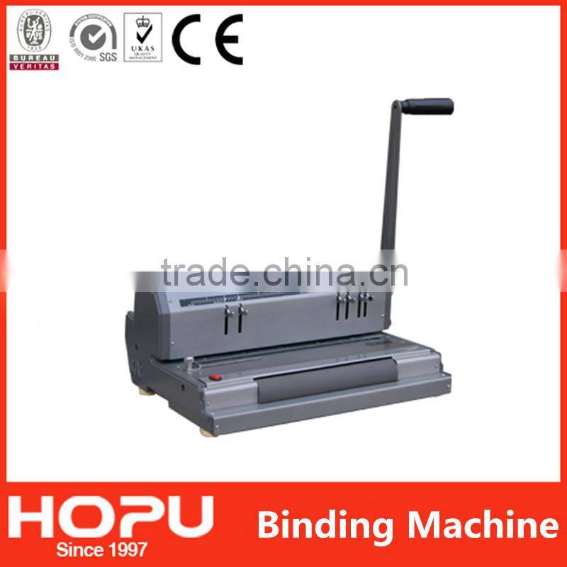 office movable high quality binding machine spiral electronic binding machine manual spiral