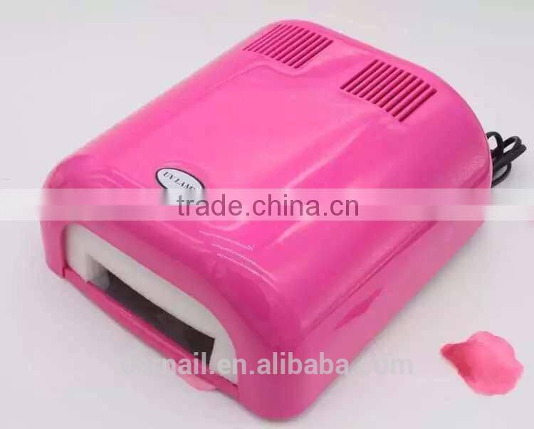 High quality nail lamp, professional 36 watts uv nail lamp 36w finger uv and led gel lamp nail dryer