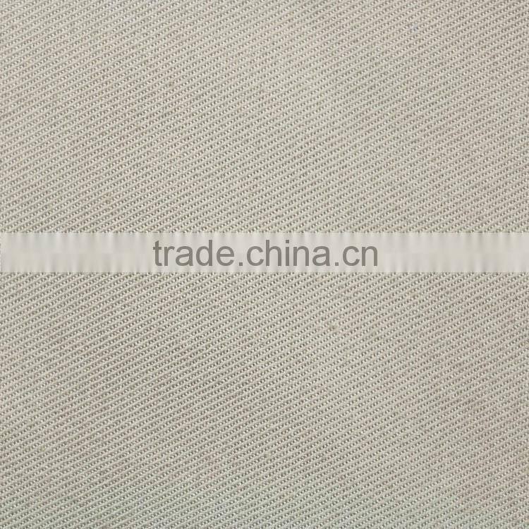good quality men's suit fabric color customlized 100% cotton twill fabric
