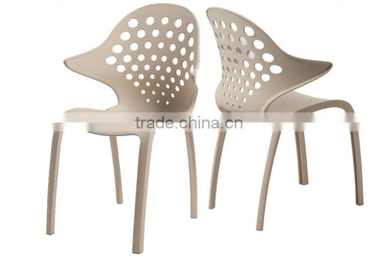 2016 New arrival comfortable Luxry plastic Coffee chair Y423
