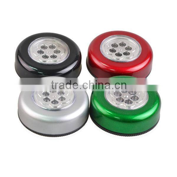 ABS 3 LED 4 LED 6 LED Round Shape Touch Light
