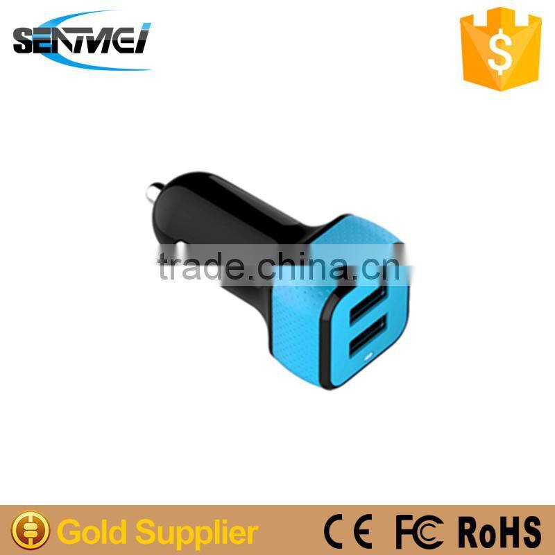 wholesaler china portables 2 port usb car charger customized