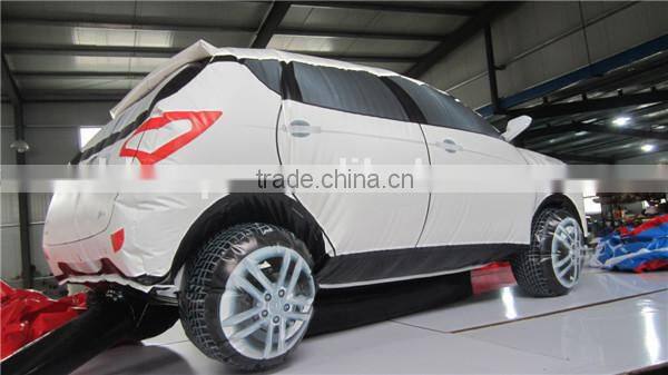 Simple Outdoor Advertising Ground Inflatable Model Car for Show