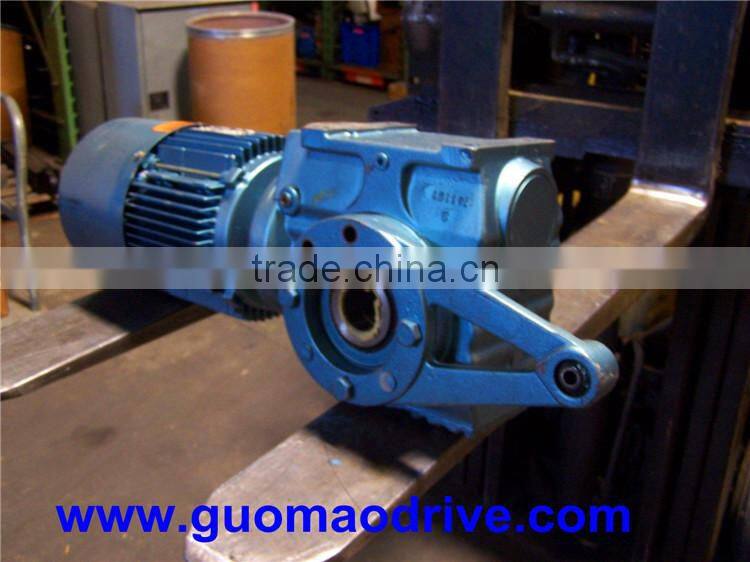 Two-stage screw conveyor electrical motor