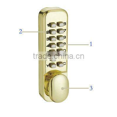 mechanical cipher lock manufacturer for wooden door use