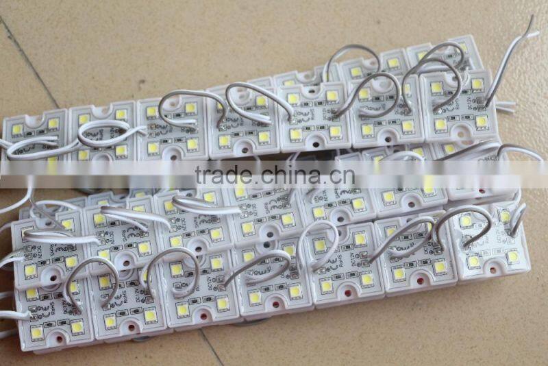 Plastic base 100lm/PC DC12V Epistar 4smd 5050 LED MODULE