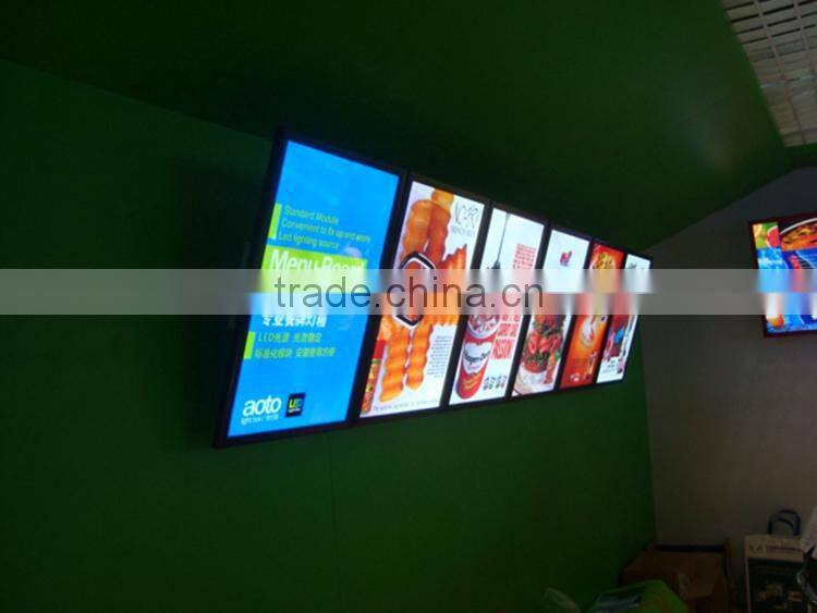 Nice Quality Customized Wholesale Ultrathin Energy Saving Ultra-Thin Crystal Poster Frame