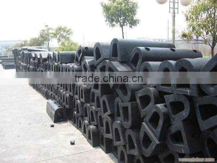Made in China high-performance marine solid type D type rubber fender